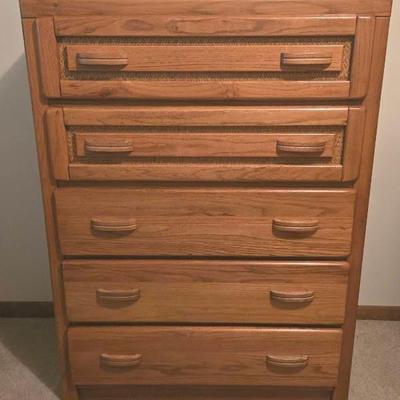 Bassett 5 Drawer Chest