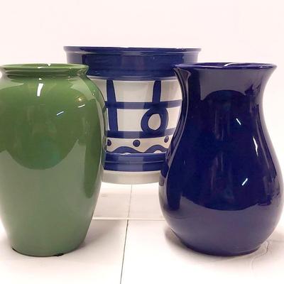 Dansk Ceramic Vases and Planter