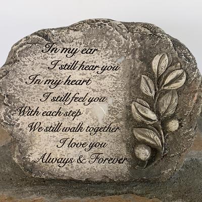 “Always And Forever” Decorative Rock