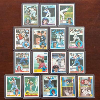 1983 Topps Complete Set. Tony Gwynn, Wade Boggs, Ryne Sandburg Rookie Cards