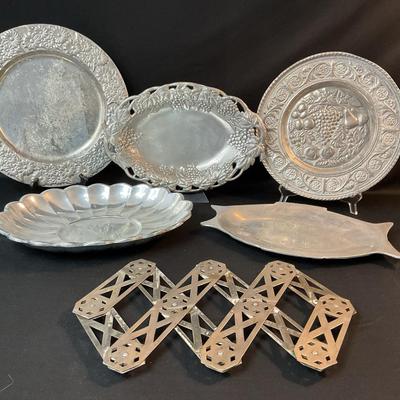 Metal Serving Platters