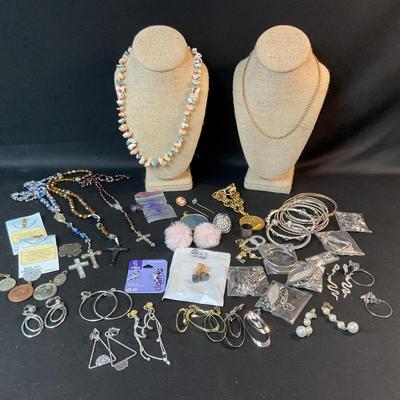 Costume Jewelry And Clip-on Earrings