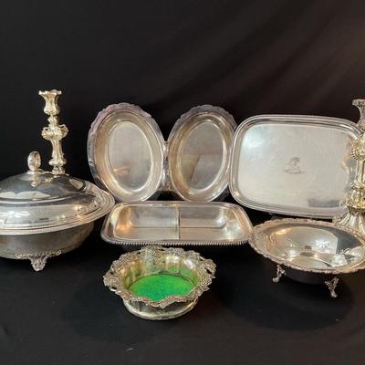 Silver-plated Serving Dishes
