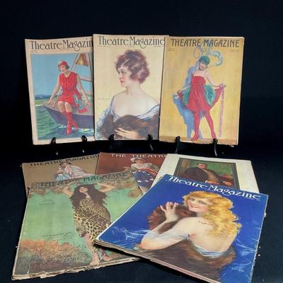 Antique 1917 Theatre Magazines 
