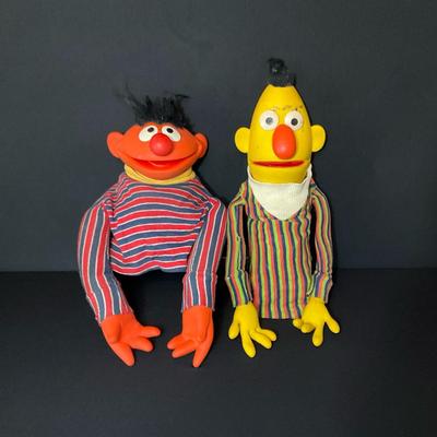 1970’s Bert And Ernie Puppets