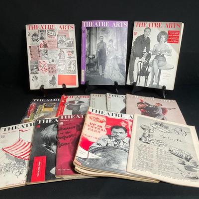 Vintage 1955 Theater Arts Magazines 