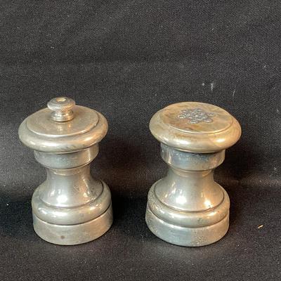 Sterling Silver Salt And Pepper Shakers