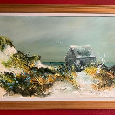 ‘Wellfleet Dunes With Wild Chicory’  By Grubb