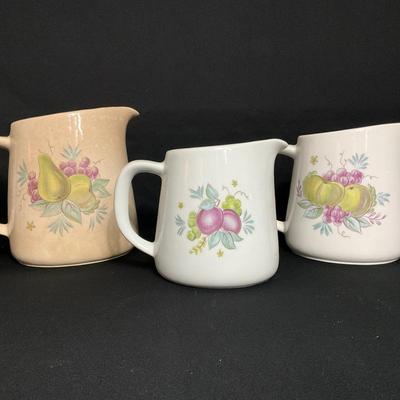 Vintage Arabia Finland Porcelain Pitchers
