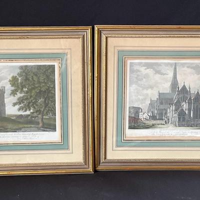 English Castles Print