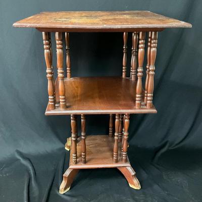 Two Tiered Vintage Side Table