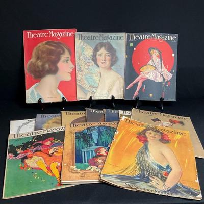 Antique 1920 Theatre Magazines 