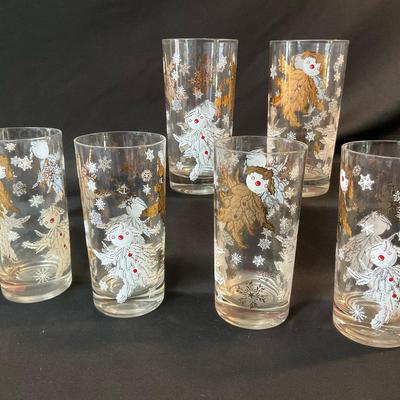 Holly Boy Mid Century Cocktail Glasses