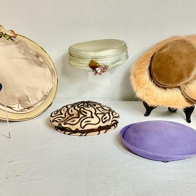 Ladies Vintage Hats Group 1