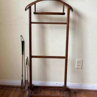Wooden Valet Stand
