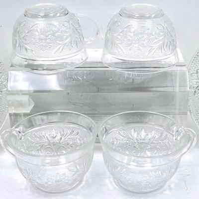 “Indiana” Sandwich Glass Assortment