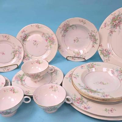 "Theodore Haviland" Apple Blossom China