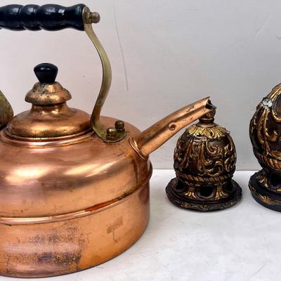 Copper Tea Kettle & More