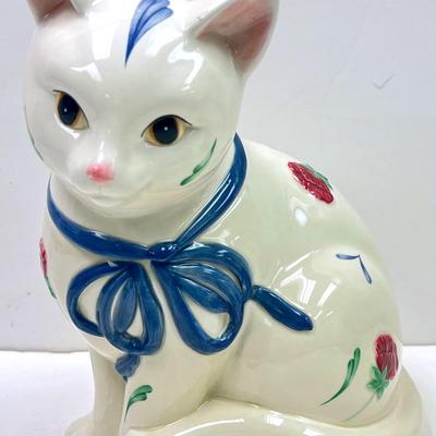 “Lenox” Cat Cookie Jar