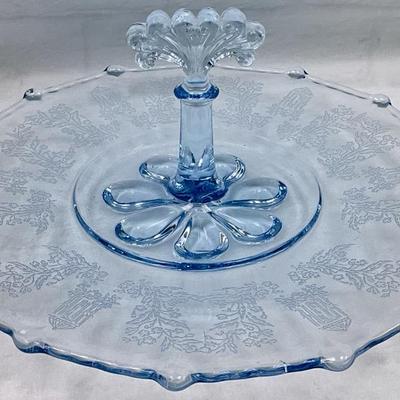 “Paden City” Glass Plate