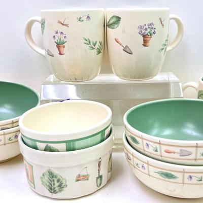 “Pfaltzgraff” Flower Garden Stoneware #2