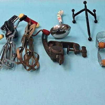 Vintage Hand Crank Beaters and More