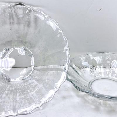 “Fostoria” Navarre Console Bowl and More