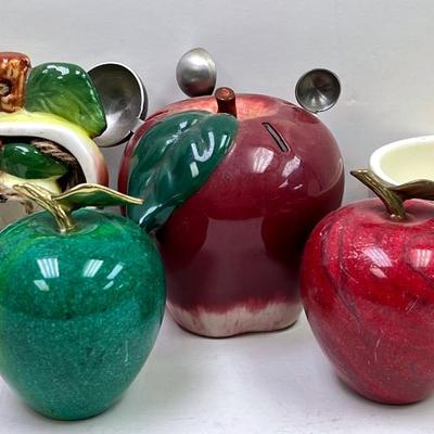Vintage Red Apple Kitchen Accessories and More
