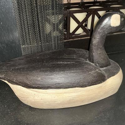 Canadian Large Goose Decoy Decor 