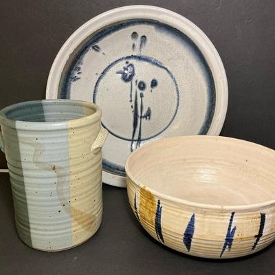 Signed Pottery Pieces 
