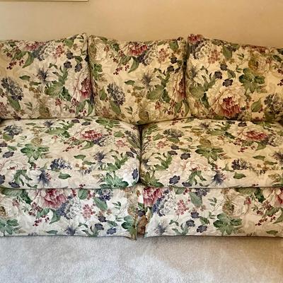 La-Z-Boy Floral Sleeper Sofa 