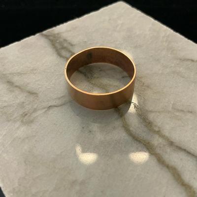 14kt S. Bros Gold Band Ring Size 8 (2.32g)
