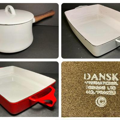 Dansk Enameled Sauce Pan & Kobenstyle Casseroles