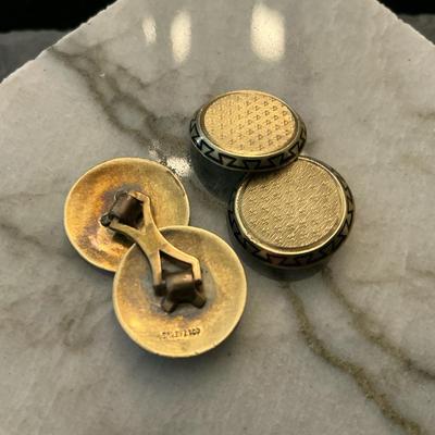 14kt Gold Shreve & Co. Cufflinks 