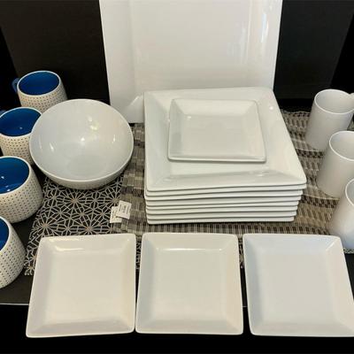 Pottery Barn + Crate & Barrel Kitchen Goods 