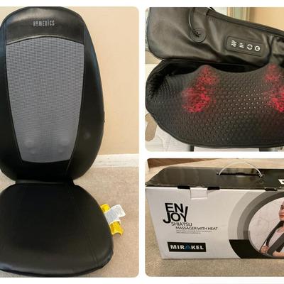 Two Massagers - Homedics & Mirakel 