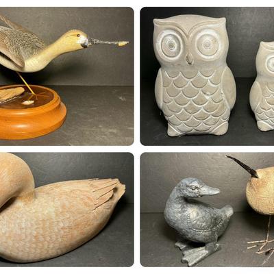Shorebirds, Ducks, Owls - Bird Decor