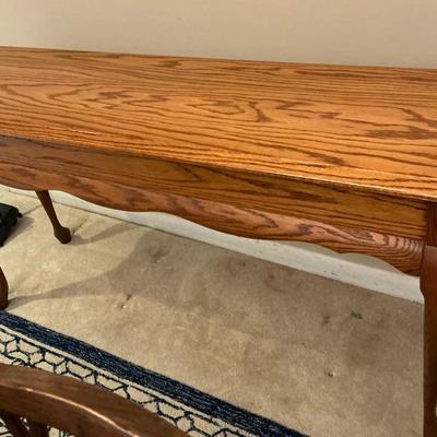 Oak Sofa Table 