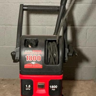 CleanForce 1800psi Power Washer