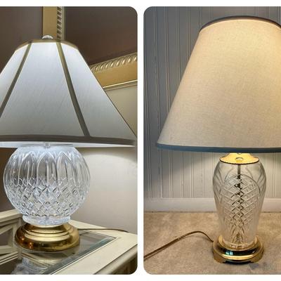 Glass Lamps 