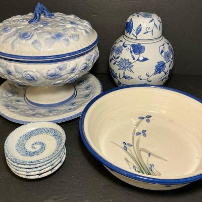 Blue & White Tureen & More 