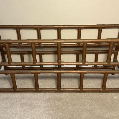 Copper Wine Rack 