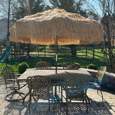 Outdoor Metal Table & Chairs 