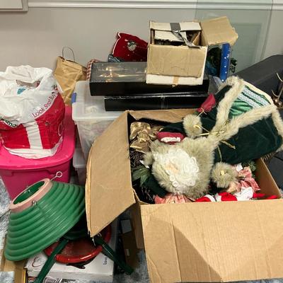 Huge Christmas Decor Lot