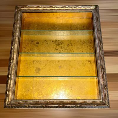 Guilded Wall Curio 