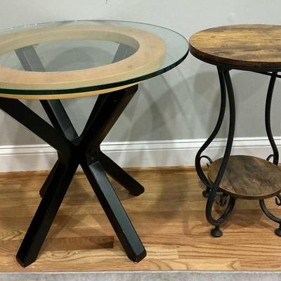 2 Round Accent Tables