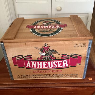 Anheuser Wooden Crate