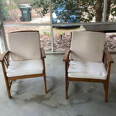 Pair Of Safavieh Patio Chairs