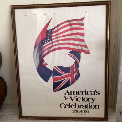 Yorktown America’s Victory Celebration Framed Poster