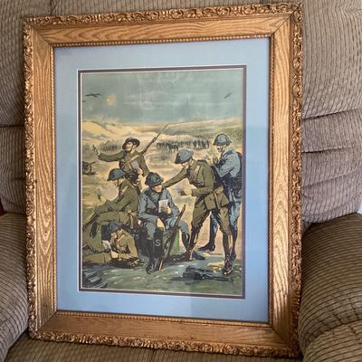 Framed “News From Home”